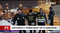 Los Olivos: Policía capturó a ‘robacasas’ en flagrancia