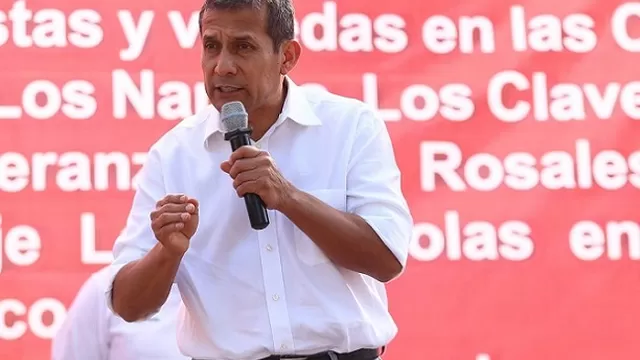 Ollanta Humala: aumento del sueldo mínimo no es irresponsable ni populista