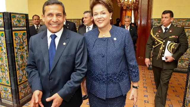 Humala y Rousseff se reunieron cuando ambos eran presidentes / Foto de archivo: Andina