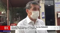Ollanta Humala sobre Antauro: "Ya ha pasado mucho tiempo en la cárcel"