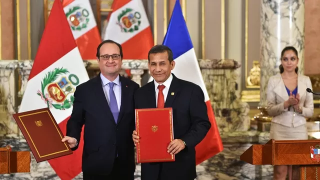 Ollanta Humala: visita de Hollande marca un hito para Perú y Francia / Foto: AFP