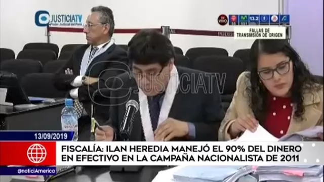 Fiscalía: Ilan Heredia manejó 90% del dinero en efectivo en campaña nacionalista del 2011