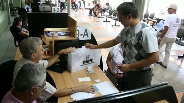La ONPE aprobó el diseño de la cédula para el referéndum de diciembre. Foto: Andina