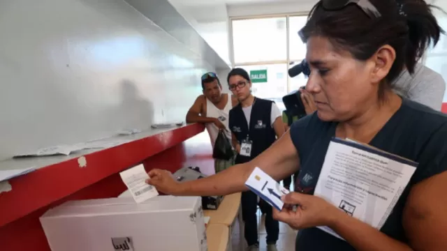 Elecciones. Foto: Andina