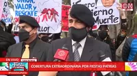 Operación Chavín de Huántar: Veteranos protestan en los exteriores del Cuartel General del Ejército