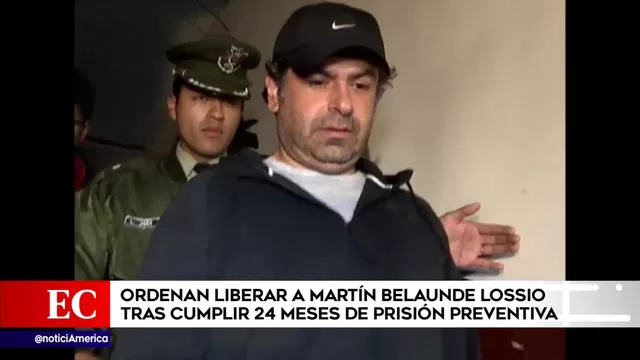 Disponen excarcelación de Martín Belaunde Lossio tras vencerse prisión preventiva