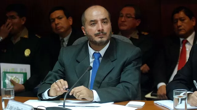 Ministro José Luis Pérez Guadalupe. Foto: Congreso