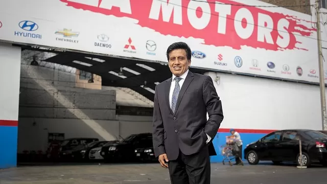 Antonio Camayo, dueño de Iza Motors Foto: El Comercio