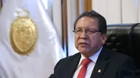 Fiscal supremo Pablo Sánchez asume la encargatura del Ministerio Público