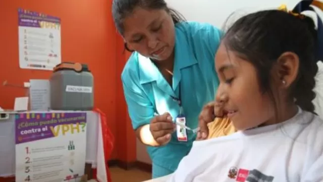 Las escolares que serán vacunadas son las que tienen 9 años. Foto: Andina