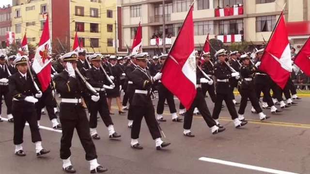 Desfile Militar. Foto: Referencial/publimetro.pe