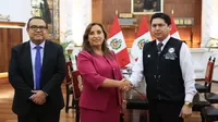 Partido Patriótico del Perú mantuvo reunión con la presidenta Dina Boluarte