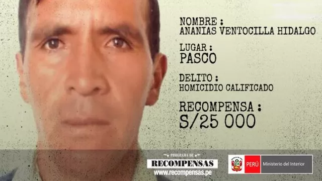 Pasco: capturan en Chaupimarca a ciudadano procesado por homicidio calificado