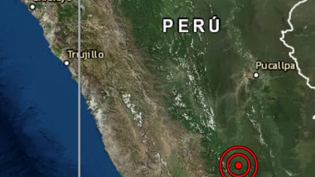 Pasco: sismo de magnitud 4.3 se registró esta tarde. Foto: Instituto Geofísico del Perú