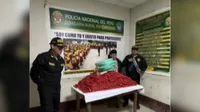 Pataz: Capturan a hombres con más de mil 500 cartuchos de dinamita