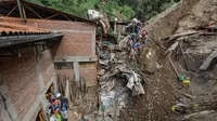 Pataz: Rescatan dos cuerpos de víctimas del deslizamiento en Retamas
