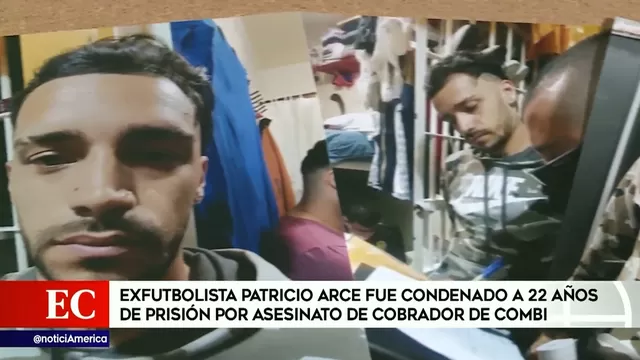 Patricio Arce: Exfutbolista fue condenado a 22 años de prisión por asesinato