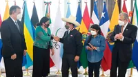 Pedro Castillo llegó a México para participar en reuniones bilaterales y cumbre de la CELAC