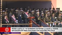 Pedro Castillo: “Mi Gobierno extiende la mano a todos sin excepción para dialogar con madurez política”