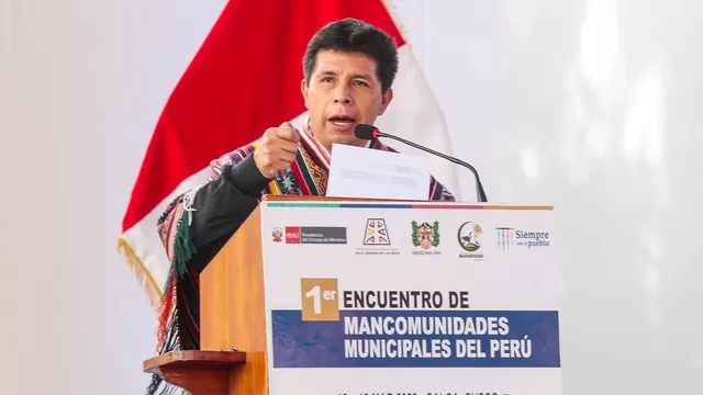Pedro Castillo. Foto: Presidencia