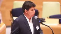 Pedro Castillo se presentó ante la asamblea general de la ONU