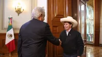 Pedro Castillo sostuvo conversación con el presidente de México