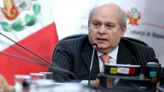 Pedro Cateriano, presidente del Consejo de Ministros. Foto: Andina