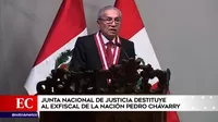 Junta Nacional de Justicia destituyó al ex fiscal de la Nación Pedro Chávarry