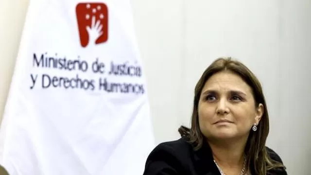 Marisol Pérez Tello, ministra de Justicia y Derechos Humanos. Foto: Andina