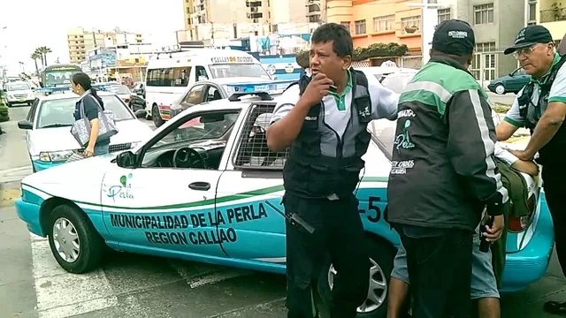 Serenos de la Municipalidad de La Perla. Foto: Youtube
