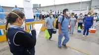 Personal de salud de base del Comando COVID-19 de Lima Norte pide renovación de sus contratos