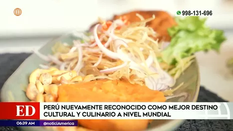 Perú: Mejor destino Culinario y Cultural