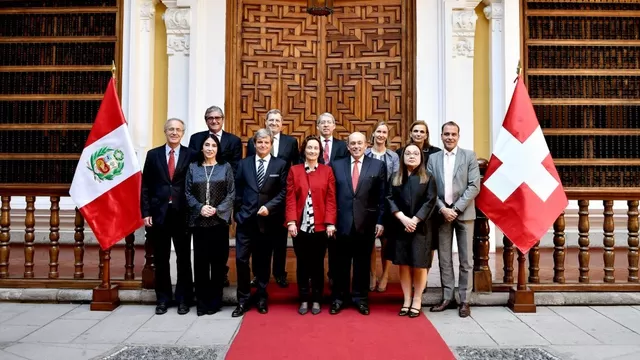 VI Reunión del Mecanismo de Consultas Políticas Perú-Suiza. Foto: @cancilleriaperu