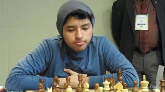 José Martínez, campeón peruano de ajedrez. Foto: Andina