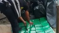 Piura: Hallan 420 kilos de droga al interior de un tanque de agua enterrado