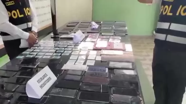 Importante incautación en Piura: PNP confisca celulares vinculados a la extorsión