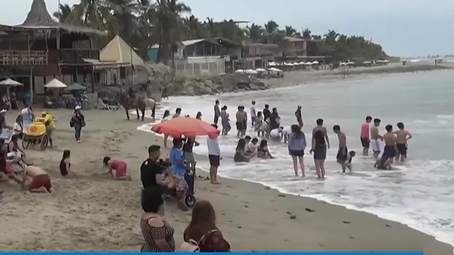 Piura: Máncora es considerada como playa no saludable
