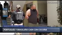 Piura: Portugués y brasileño cayeron con cocaína en departamento