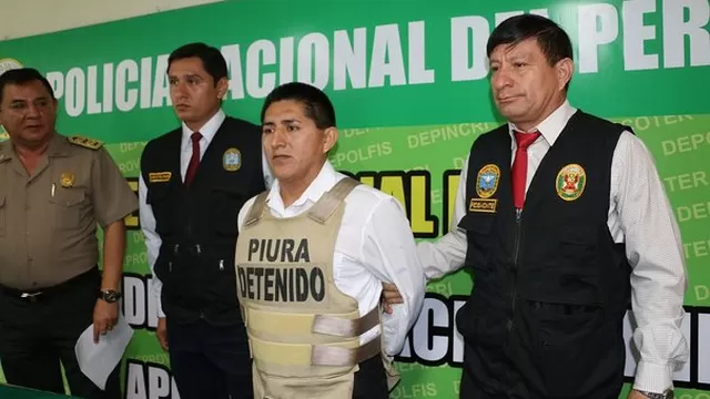 Nelson Tiquillahuanca Parra fue capturado en el norte del país. Foto: Diario Correo
