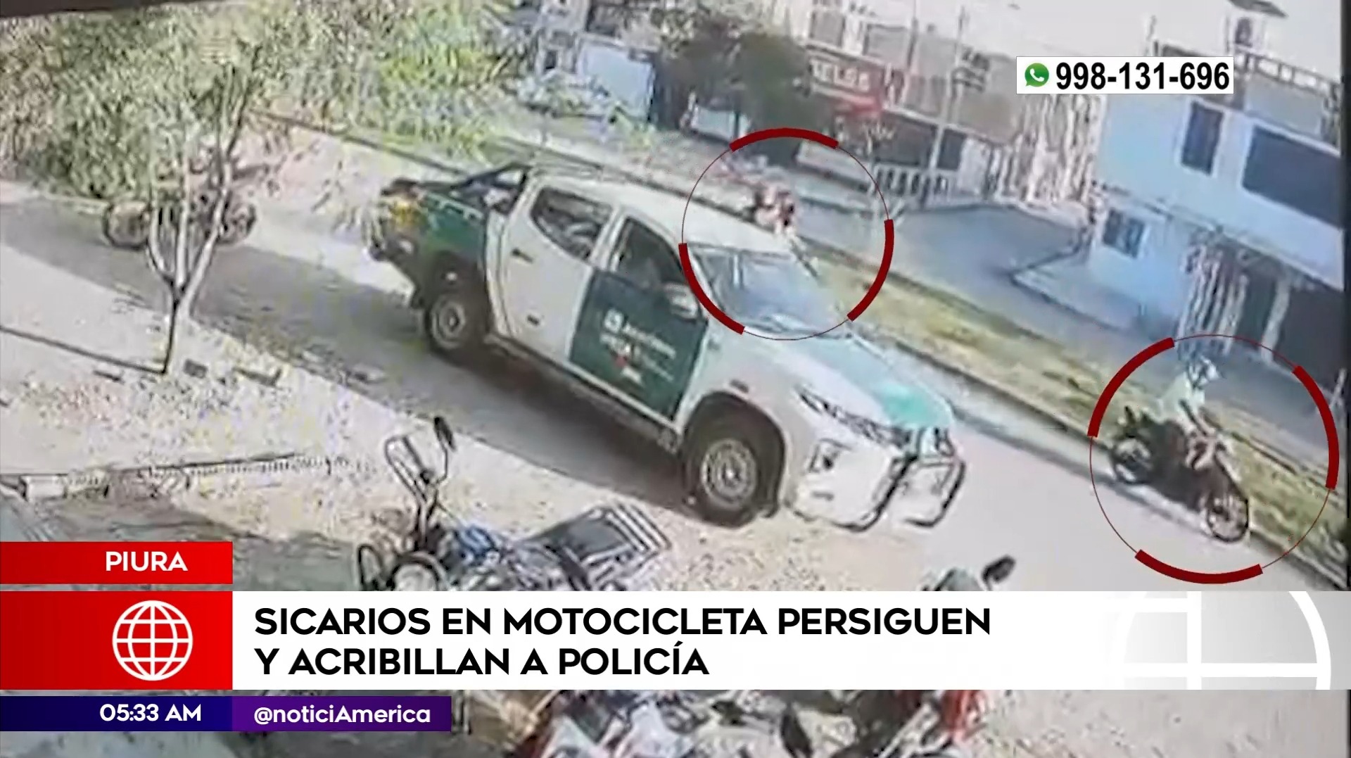 Asesinato en Piura. Foto: América Noticias