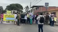 Piura: Vecinos protestan por falta de obras de prevención de inundaciones