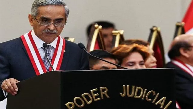 Duberlí Rodriguez, presidente del Poder Judicial. Foto: Difusión
