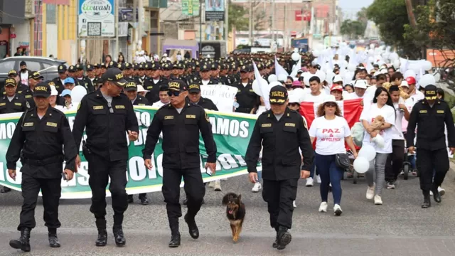 Policía Nacional convoca a marcha por la paz para el 3 de enero