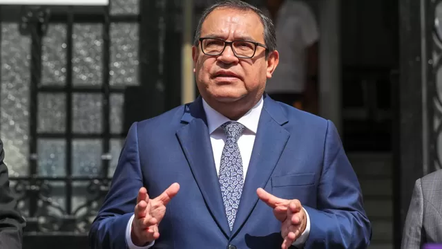 Premier Otárola se pronunció tras pedido de Fuerza Popular de no hablar sobre temas en proceso de investigación / Foto: Andina