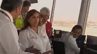 Presidenta Boluarte participó de inauguración de pista de aterrizaje y torre de control del Aeropuerto Jorge Chávez
