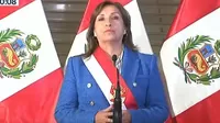 Presidenta Dina Boluarte propondrá al Congreso adelanto de elecciones generales
