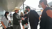 Pedro Castillo arribó a Estados Unidos para asistir a sesiones de la OEA y la ONU