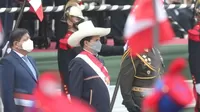 Presidente Castillo participa en ceremonia por el Bicentenario del Ejército