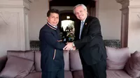 Pedro Castillo se reunió en Chile con su par de Argentina