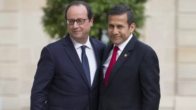 Foto: archivo Peru21 / Ollanta Humala y François Hollande